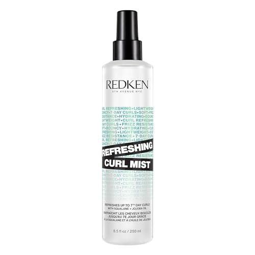 Redken Curl Refreshing Spray – Hydratisierender Lockenauffrischer für lockiges und krauses Haar, silikonfrei, 250 ml