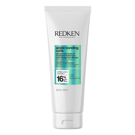 Redken Acidic Bonding Curls Leave-In Treatment für lockiges und krauses Haar – Hitzeschutz, Reparatur und Definition geschädigter Locken, entwirrt und pflegt