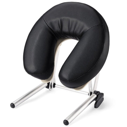 Udefineit Verstellbare Massageliege Gesichtsauflage & Kissen – SPA Massagetisch/Bett/Stuhl Kopfstütze mit Gesichtskissen, Massage-Heimmatratzen-Aufsatz-Kit Kopfstütze & Gesichtspolster