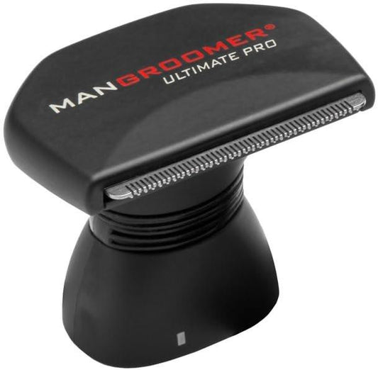 MANGROOMER - Ultimate PRO Rückenhaarentferner (Neue 7. Generation) Kompletter breiter Aufsatz mit Stoßdämpferhals (nur Aufsatz und Klinge)