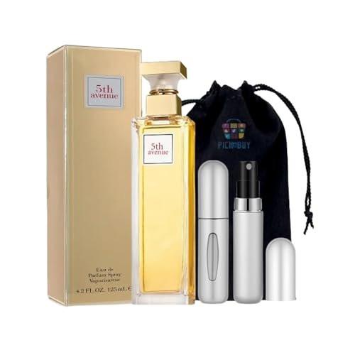PICKN BUY Luxusparfüm für Frauen 0,34 Fl oz, Duft kompatibel zu 5th Avenue Parfüm, Hergestellt in USA, Lang anhaltender Spray in nachfüllbarer Flasche