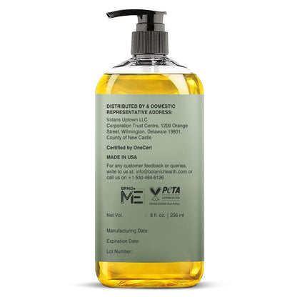 Botanic Hearth USDA Bio Jojobaöl 237 ml | 100% rein und natürlich – kaltgepresst & hexanfrei – natürliches Haarwachstumsöl für Wimpern, Augenbrauen, Haut, Gesicht, Nägel & Kopfhaut