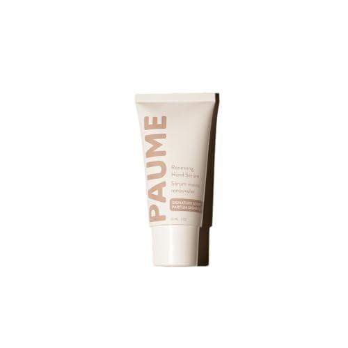 PAUME Erneuerndes Handserum für trockene, alternde Haut mit Hyaluronsäure, Niacinamid und Vitamin C – Verbessert die Hautelastizität für jugendlich aussehende Hände, 60 ml