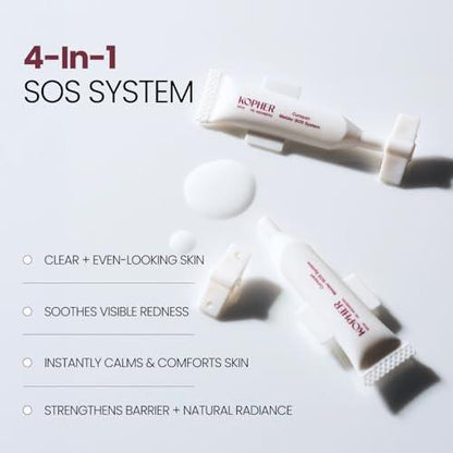 KOPHER Curepair Melder SOS Creme – Peptid-Nachtcreme für Strahlkraft, Regeneration & Post-Procedure Pflege