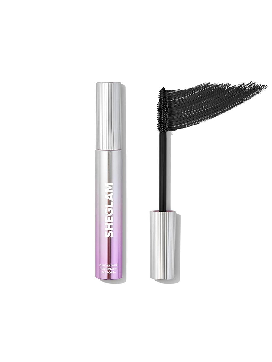 SHEGLAM Flutter Wink Volumizing Mascara – Verlängernde & Liftende Tubing Mascara in Schwarz