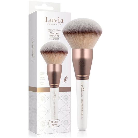Luvia Professional XXL Powder Large Vegan Cosmetic Brush, 202 - Powder XL - Elegance