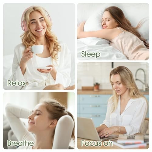Ethlauff Ätherische Öle Roll-On Set - (Entspannung, Schlaf, Atmung, Konzentration) Aromatherapieöl mit Rollkugel, Hautpflegeöl - Selbstpflege-Geschenk für Frauen