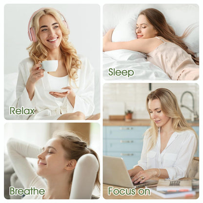 Ethlauff Ätherische Öle Roll-On Set - (Entspannung, Schlaf, Atmung, Konzentration) Aromatherapieöl mit Rollkugel, Hautpflegeöl - Selbstpflege-Geschenk für Frauen