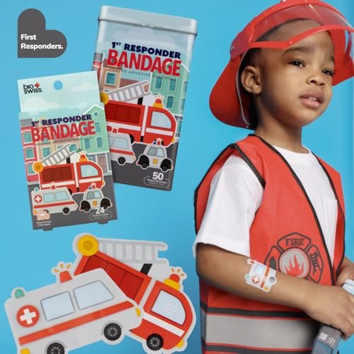 BioSwiss Pflaster Set First Responders – Selbsthaftende Wundversorgung, Latexfrei, Steril, 24 Stück