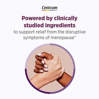 Centrum Restful Sleep Wechseljahre Unterstützung Tabletten – mit klinisch geprüftem DailyZz und geniVida, 28 Stück