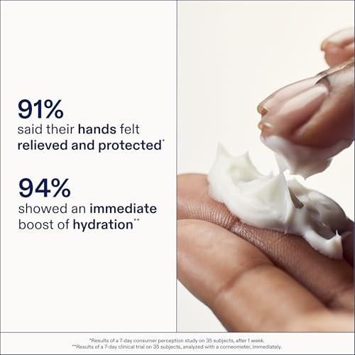 Skinfix Hand Relief Cream - 3 fl oz - Reduziert sichtbare Rötungen, Stechen und Rissbildung bei trockener, empfindlicher Haut - Von der National Eczema Association akzeptiert - Duftfrei - Vegan, tierversuchsfrei