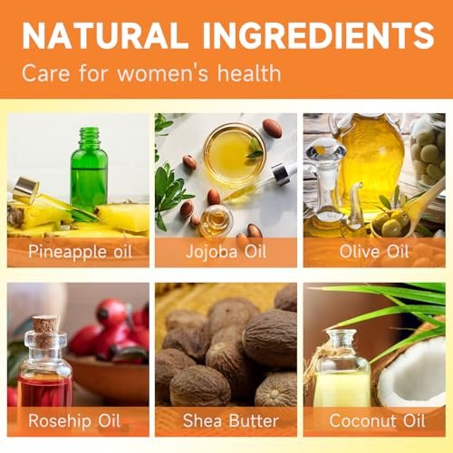 3 Stück Yoni Seife Bio, Yoni Bar Seife, Intimwaschmittel für Frauen pH-Balance, Natürliches Deodorant, Vaginales Körperbad, Ananas Handgemachte Damenseife