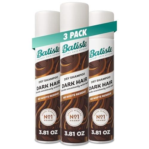 Batiste Dark Dry Shampoo – Trockenshampoo für dunkles Haar, 3er-Pack (3x 108 ml)