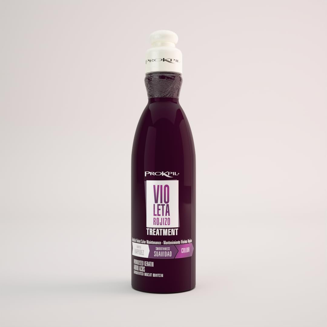 Prokpil Violeta Rojizo Tratamiento Matizante – 300ml Farbauffrischendes Haarpflege-Produkt für violett-rote Nuancen