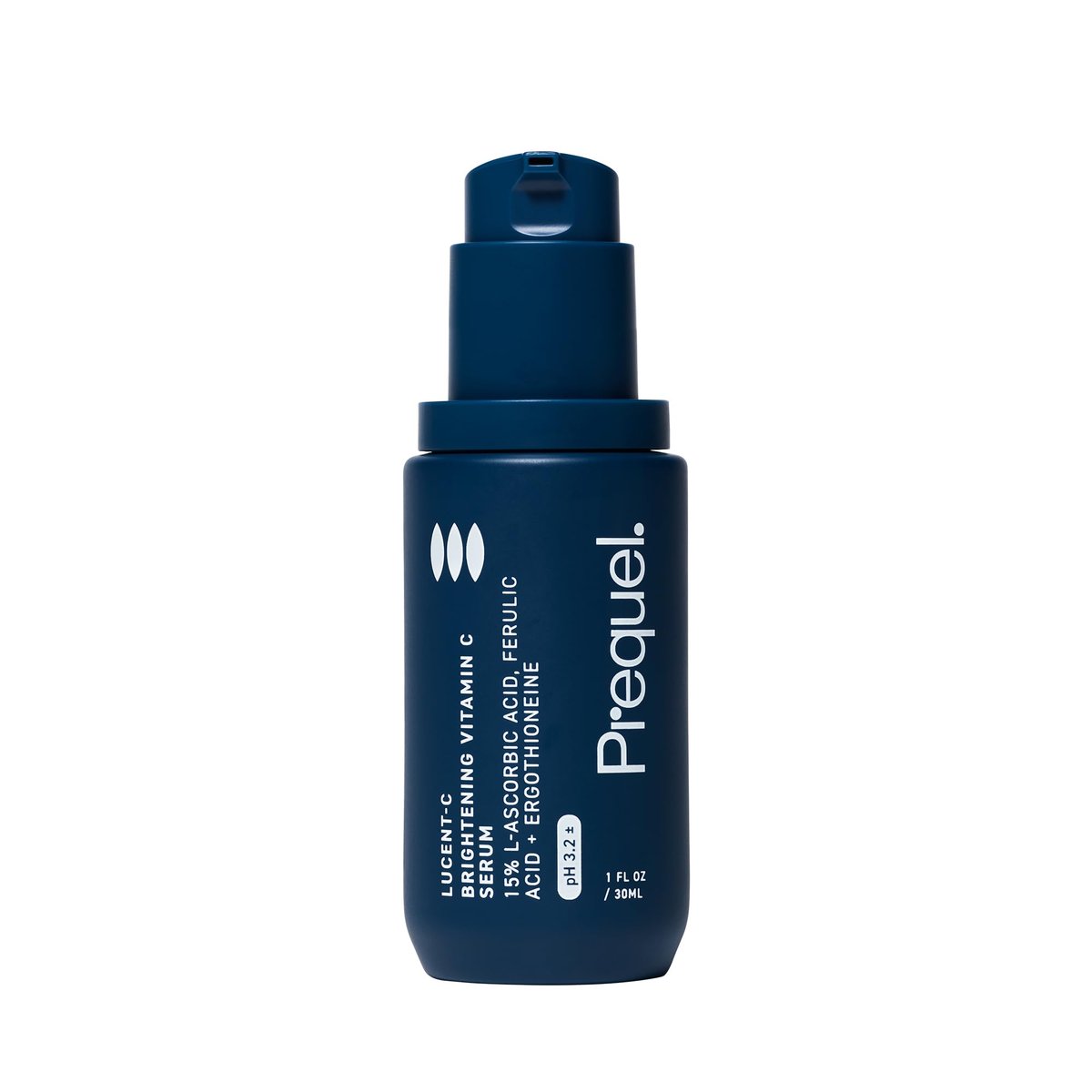 Prequel Skin Lucent-C Vitamin C Serum für das Gesicht – Professionelles L-Ascorbinsäure & Ferulasäure Serum mit Niacinamid – Klinische Hautpflege für leuchtende & straffe Haut – 1 oz Pumpflasche