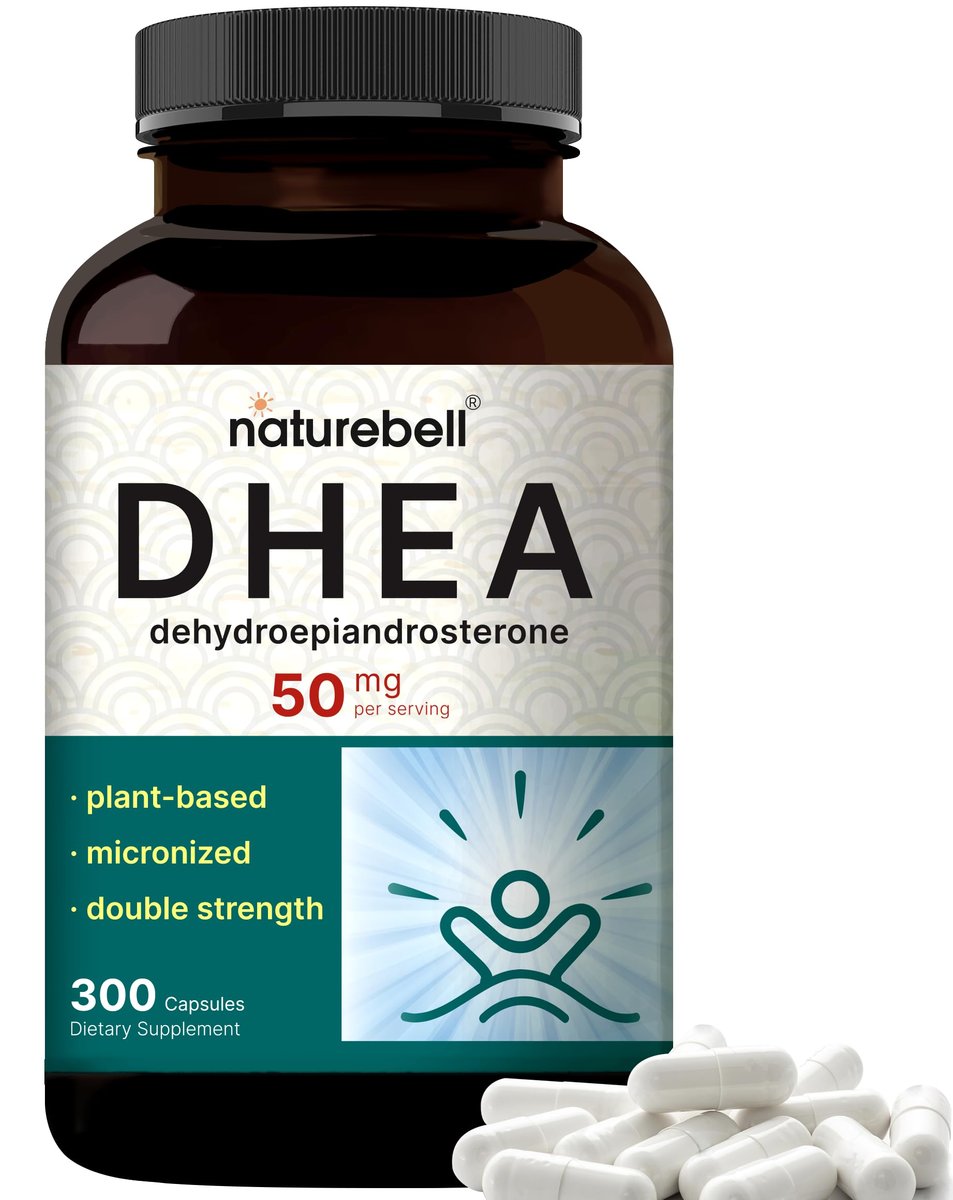 NatureBell DHA 50 mg für Männer und Frauen, 300 Kapseln | Mikronisiert für bessere Absorption | Pflanzliche Quelle | Unterstützt Energie, Stoffwechsel & gesundes Altern | Non-GMO, hergestellt in den USA
