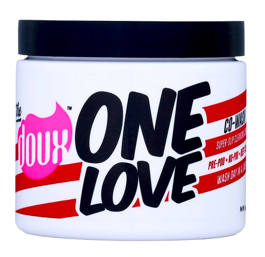 The Doux One Love Co-Wash 16 oz – Feuchtigkeitsspendender Co-Wash für Locken und Naturhaar