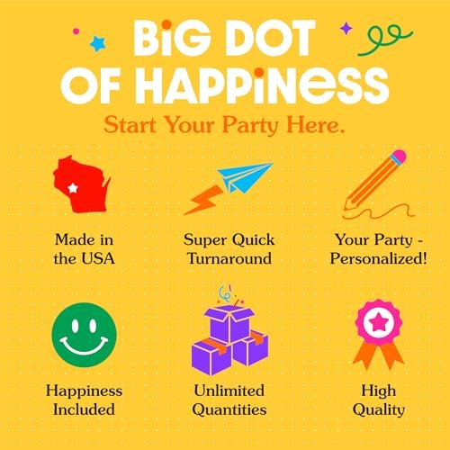Big Dot of Happiness Personalisiertes Foto Gesicht Spaß - Party-Geschenke - Lustige Gesicht temporäre Tattoos - Set von 12