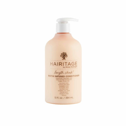 Hairitage Biotin & Jamaican Castor Oil Haarconditioner für dünner werdendes Haar - Fördert Haarwachstum für Frauen und Männer - Tiefenpflegebehandlung - Extra stark, sulfatfrei - 390 ml