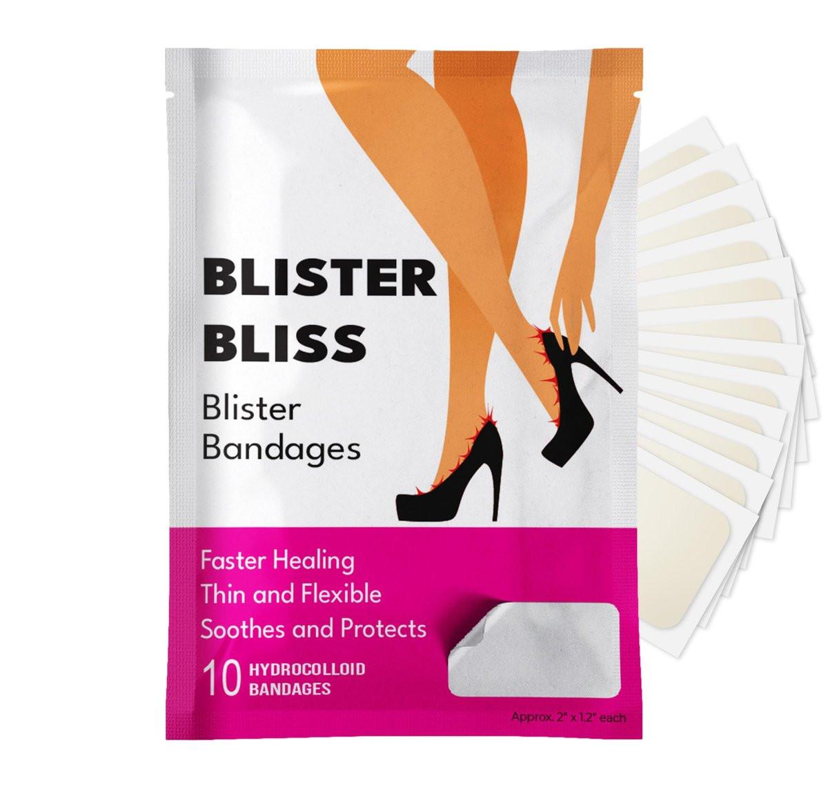 Blister Bliss Brautjungfern Geschenke Blasenpflaster, kleine Geschenke für Frauen, Hochzeits-Notfallset, Hydrokolloid-Pflaster im Bulk