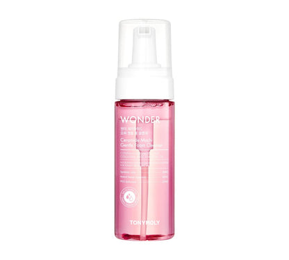 TONYMOLY Wonder Ceramide Mochi Micellar Foam Cleanser – Sanfte koreanische Gesichtsreinigung mit Ceramiden, Cica & Aloe – Feuchtigkeitsspendender täglicher Reiniger für alle Hauttypen