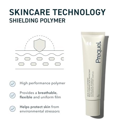 Prequel Skin Utility Ointment – Feuchtigkeitsspendende Schutzsalbe für Gesicht und Körper mit 45% Petrolatum, für trockene Haut und rissige Hände