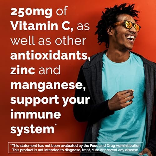 Emergen-C Zero Sugar Immune Support Kidz Gummies – 36 Stück, Vitamin C für Kinder