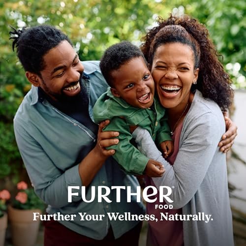 Further Food Chocolate Collagen Peptides Pulver mit Reishi-Pilz - 100% Weidehaltung, hydrolysiert Typ 1 & 3, 20g Kollagen pro Portion, unterstützt Haut, Haare, Nägel & Gelenke, 11,36 Unzen