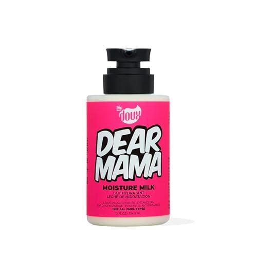 The Doux DEAR MAMA Moisture Milk – Leave-in Conditioner für lockiges Haar mit Aloe & Ananas – Curl Refresher, Entwirrer & Tiefenpflege für natürliches Haar