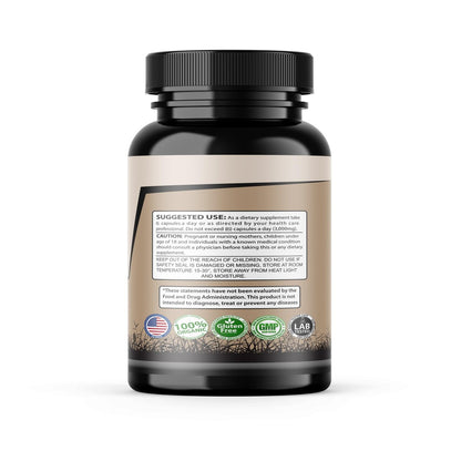 Rinderorgan-Präparat – Weidehaltung & Grasfütterung – 3000mg Rinderleber, Herz, Niere, Bauchspeicheldrüse, Milz (180 Kapseln) – Ganzkörper-Wohlbefinden & Leistung