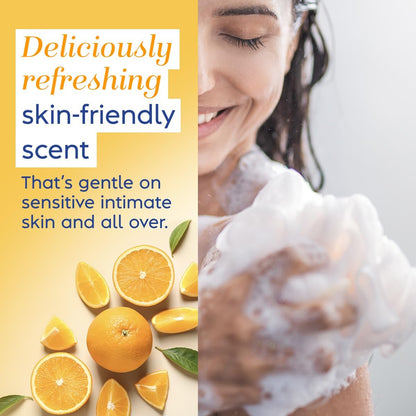 Vagisil Intimwaschgel für die Intimhygiene, Scentsitive Scents, pH-ausgeglichen und gynäkologisch getestet, Citrus Paradise, 355 ml (1er-Pack)