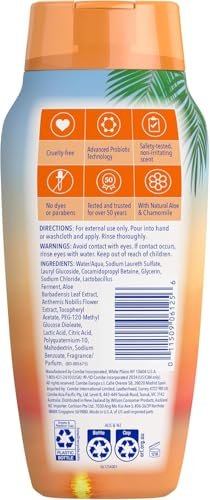 Vagisil Intimwaschgel für die Intimhygiene, Scentsitive Scents, pH-ausgeglichen und gynäkologisch getestet, Citrus Paradise, 355 ml (1er-Pack)