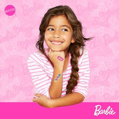 Smart Care Barbie Pflaster-Set für Kinder, 100 bunte Pflaster in verschiedenen Größen, inklusive Sammeldose im Barbie-Design