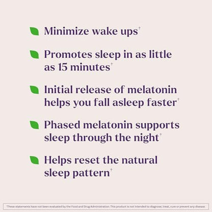 Natrol Zeitverzögerte Melatonin Gummis, Schlafunterstützung für Erwachsene, 3 mg Melatonin, 45 Erdbeer-Gummis, bis zu 45 Tage Versorgung