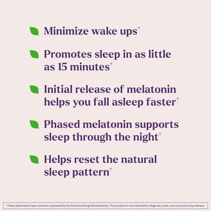 Natrol Zeitverzögerte Melatonin Gummis, Schlafunterstützung für Erwachsene, 3 mg Melatonin, 45 Erdbeer-Gummis, bis zu 45 Tage Versorgung