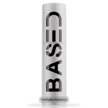 BASED Haar-Texturierungspuder – Leichtes Volumenpuder für mattes Finish, mittlerer Halt, für kurzes bis mittellanges Haar (1,69 Unzen Flasche, 2,5 Gramm Füllung, 1er-Pack)