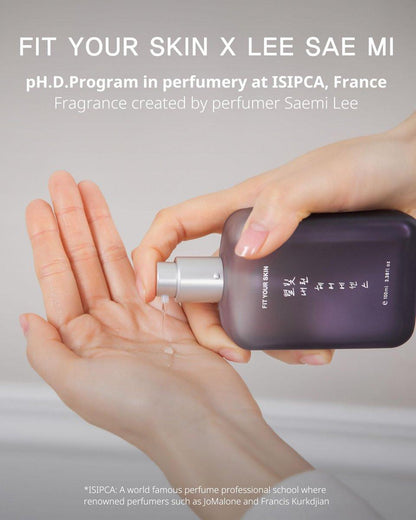 FIT YOUR SKIN Star Shine Hair Essence (100 ml) – Perfumer-Kreiertes Blumen-Moschus Haaröl Serum – Leichte Anti-Frizz Pflege für fliegende Haare & trockene Spitzen, mit Sacha Inchi & Arganöl, nicht fettend, K-Beauty