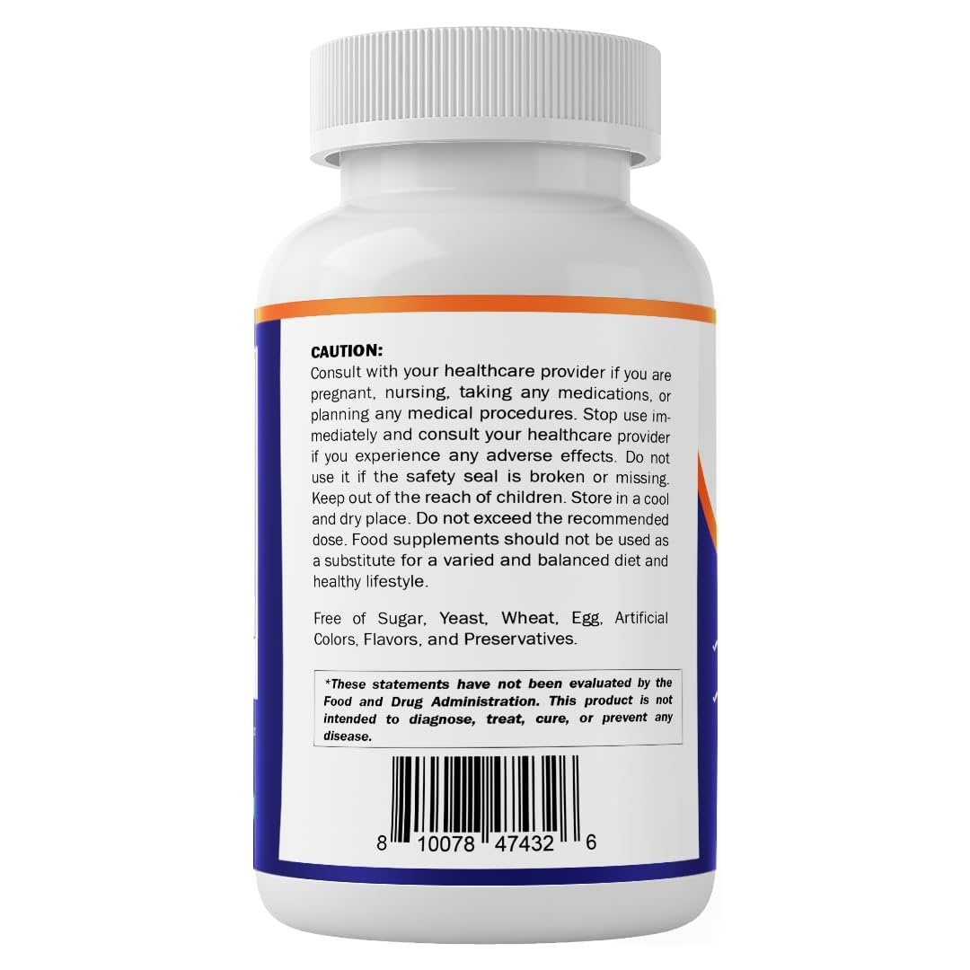 Vitamatic Calcium Magnesium Zink D3 Boron | 365 überzogene Tabletten | Calcium 1200 mg, Magnesium 420 mg, Zink 25 mg, Vitamin D3 1000 IE, Bor 1 mg | Non-GMO | Glutenfrei | Hergestellt in USA