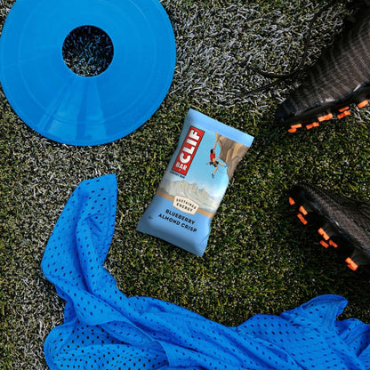 CLIF BAR – Energie- und Proteinriegel – Blaubeer-Mandel-Crisp – Mit Bio-Hafer – Non-GMO – (10er Pack)
