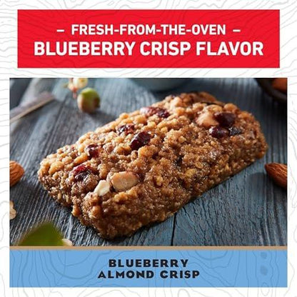 CLIF BAR – Energie- und Proteinriegel – Blaubeer-Mandel-Crisp – Mit Bio-Hafer – Non-GMO – (10er Pack)