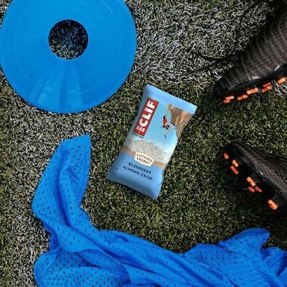 CLIF BAR – Energie- und Proteinriegel – Blaubeer-Mandel-Crisp – Mit Bio-Hafer – Non-GMO – (10er Pack)