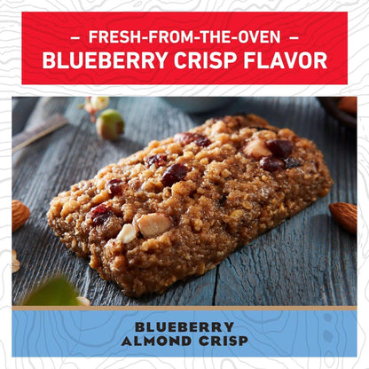 CLIF BAR – Energie- und Proteinriegel – Blaubeer-Mandel-Crisp – Mit Bio-Hafer – Non-GMO – (10er Pack)