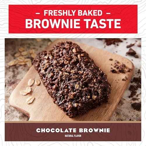 CLIF BAR Energieriegel – Chocolate Brownie – mit Hafer aus biologischem Anbau – 15er-Pack