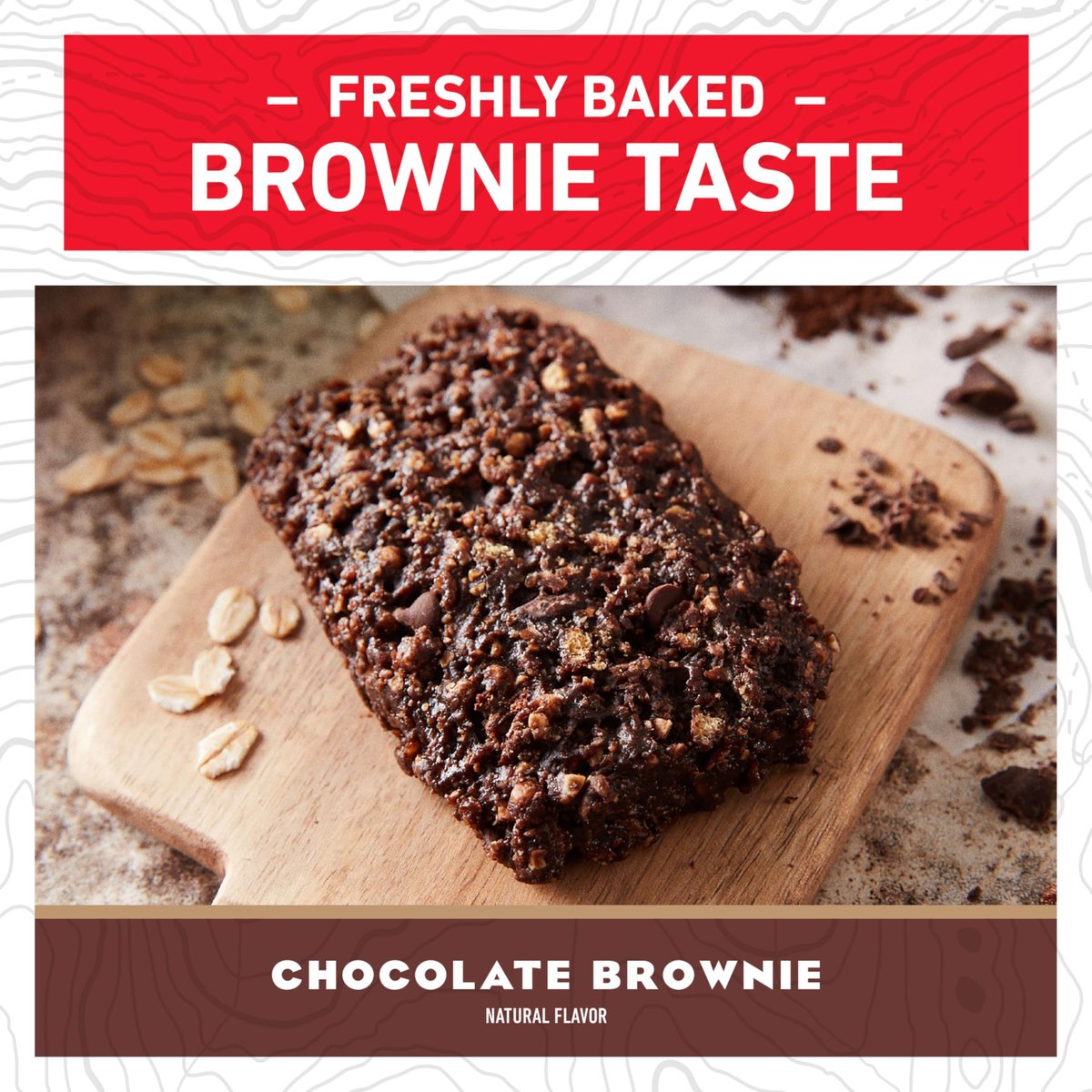 CLIF BAR Energieriegel – Chocolate Brownie – mit Hafer aus biologischem Anbau – 15er-Pack