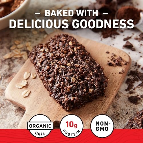 CLIF BAR Energieriegel – Chocolate Brownie – mit Hafer aus biologischem Anbau – 15er-Pack