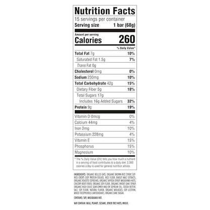 CLIF BAR Energie- und Proteinriegel – Weiße Schokolade Macadamianuss – mit Bio-Hafer – 15er-Pack