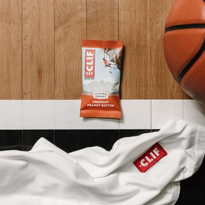 CLIF BAR – Energie- & Proteinriegel – Knusprige Erdnussbutter – mit Hafer aus biologischem Anbau – Energieriegel – Non-GMO – (15er Pack)