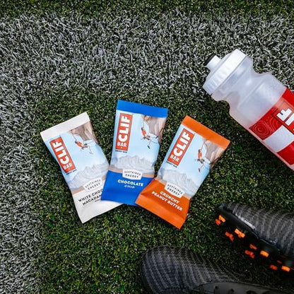 CLIF BAR – Energie- & Proteinriegel – Knusprige Erdnussbutter – mit Hafer aus biologischem Anbau – Energieriegel – Non-GMO – (15er Pack)