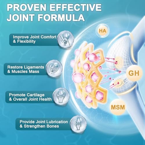 DRFOSTER Marine Collagen Peptide Pulver für Gelenkunterstützung, hydrolysiertes Typ I & III Fischkollagen mit MSM + GC, Hyaluronsäure & Vitamin C für Haut, Haare & Nägel, Wildfangfisch, 35 Portionen