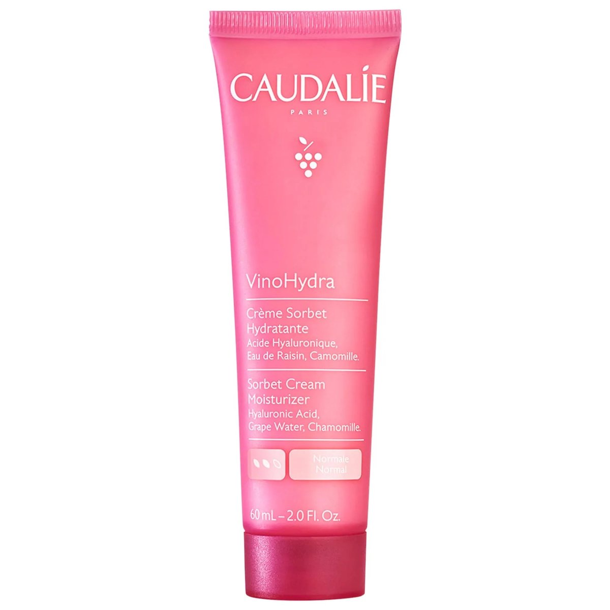 Caudalie VinoHydra Sorbet Creme Feuchtigkeitscreme mit Hyaluronsäure - 60 ml
